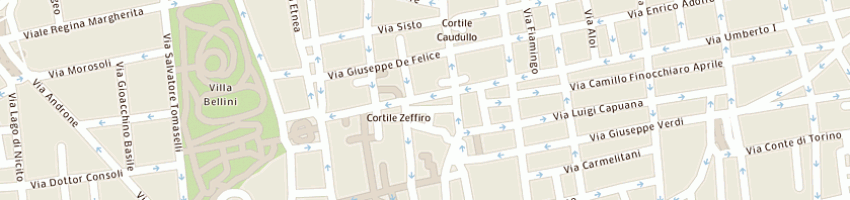 Mappa della impresa fuorionda a CATANIA