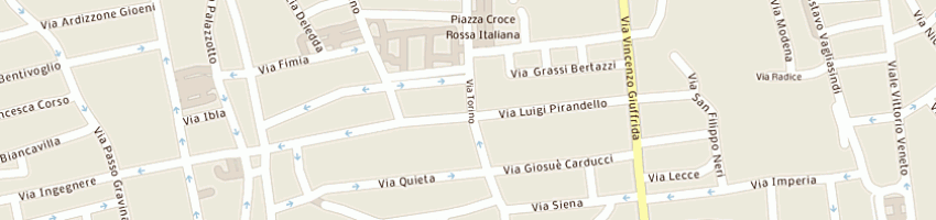 Mappa della impresa studio commassdottstefano torrisi-rag mteresa torrisi a CATANIA