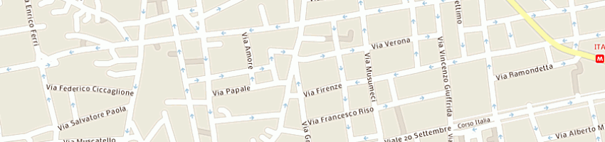 Mappa della impresa illumina srl a CATANIA