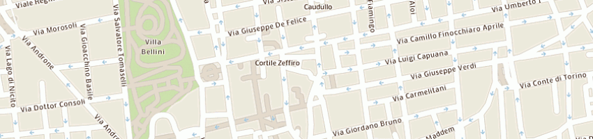 Mappa della impresa airclima leonardi maria letizia a CATANIA