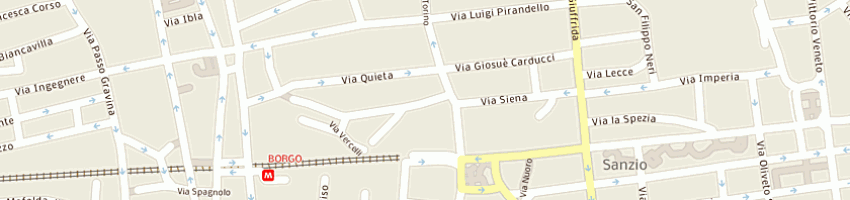 Mappa della impresa mira (srl) a CATANIA