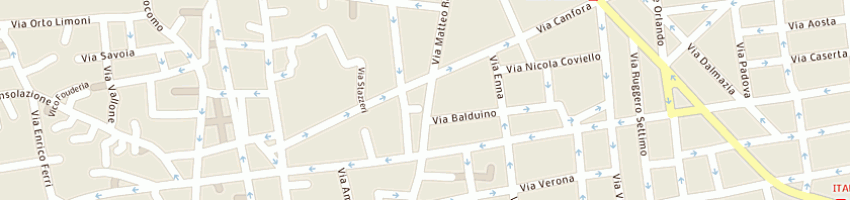 Mappa della impresa marino donatella a CATANIA