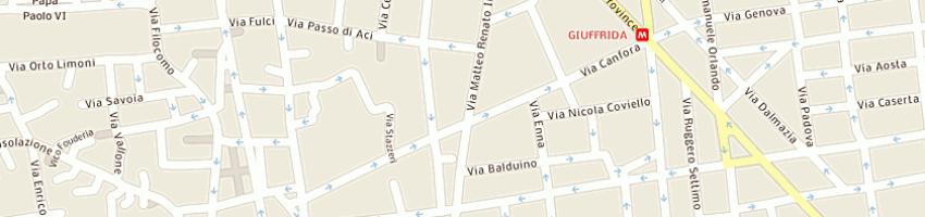 Mappa della impresa guarsegna maria a CATANIA