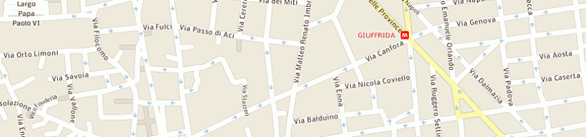 Mappa della impresa grasso polizzi giuseppe a CATANIA