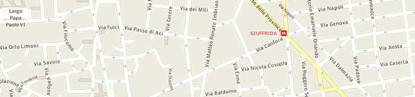 Mappa della impresa samarcanda di puglia angelo giuseppe a CATANIA