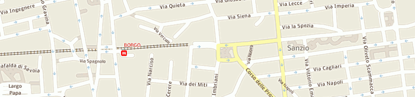 Mappa della impresa rever srl a CATANIA