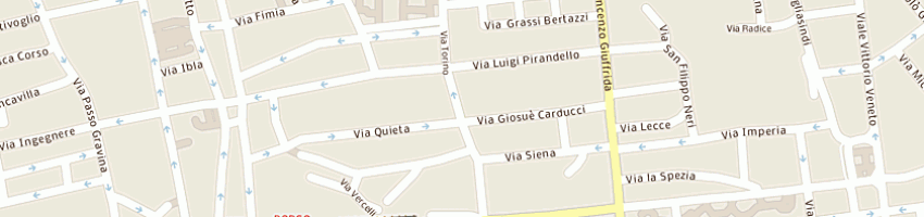 Mappa della impresa mazzeo giuseppe a CATANIA