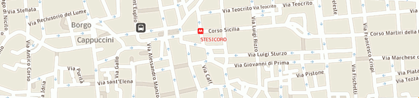 Mappa della impresa giglio roberto a CATANIA
