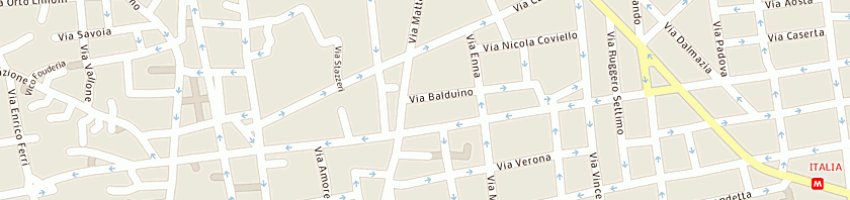 Mappa della impresa service plus srl a CATANIA