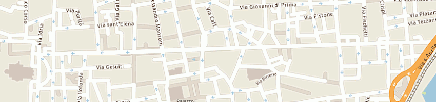 Mappa della impresa privitera angela a CATANIA
