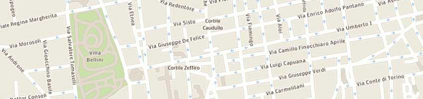 Mappa della impresa raciti rita a CATANIA