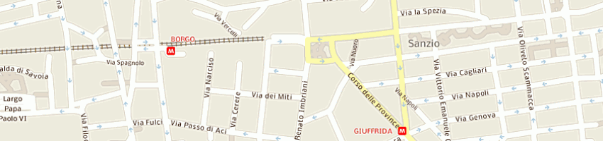 Mappa della impresa aveni umberto a CATANIA