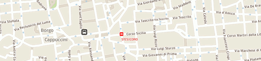 Mappa della impresa media on line srl a CATANIA