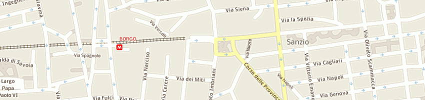 Mappa della impresa centro odontoiatrico mediterraneo di barbagallo giovanni e c snc a CATANIA