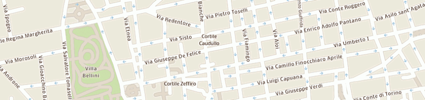 Mappa della impresa ibis di federico stefania simona a CATANIA