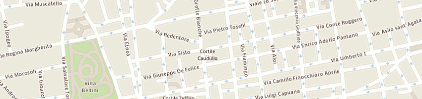 Mappa della impresa studio dentassociato dottcalabrese e musmeci a CATANIA