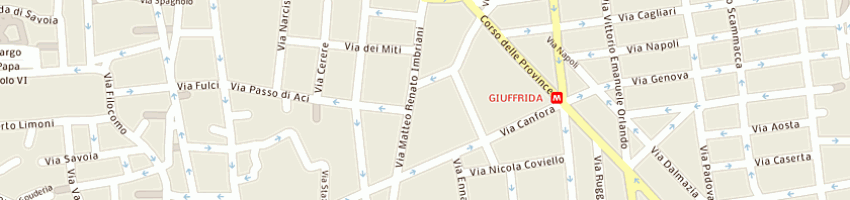 Mappa della impresa di stefano graziella a CATANIA