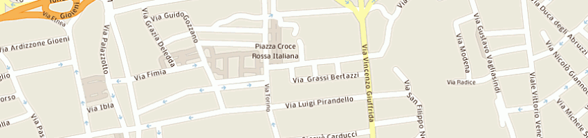Mappa della impresa intermotors srl a CATANIA
