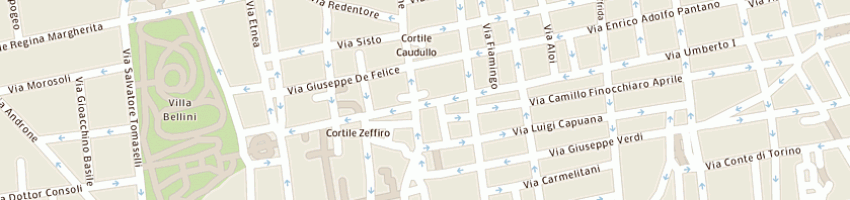 Mappa della impresa giustolisi daniela a CATANIA