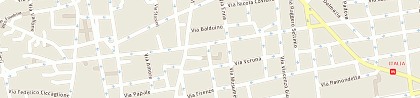 Mappa della impresa greco maurizio a CATANIA