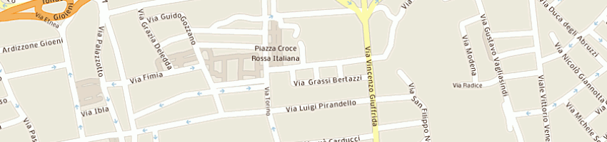 Mappa della impresa mg impianti srl a CATANIA