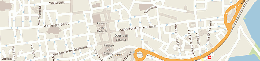 Mappa della impresa reina andrea a CATANIA