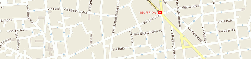 Mappa della impresa azienda usl 3 a CATANIA