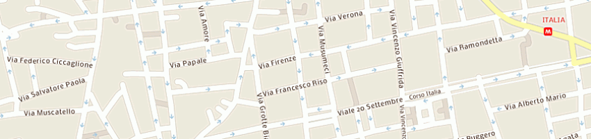 Mappa della impresa lo giudice gaetana a CATANIA