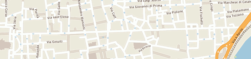 Mappa della impresa artea srl a CATANIA