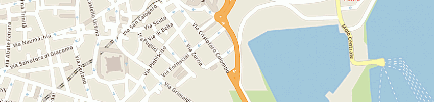 Mappa della impresa castelli re milano spa a CATANIA