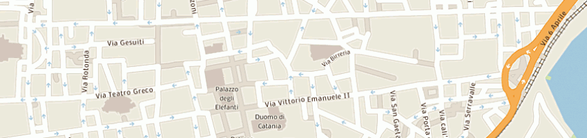 Mappa della impresa arciconfraternita sorsola a CATANIA