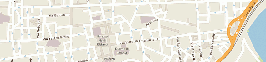Mappa della impresa banca banco di sicilia spa a CATANIA
