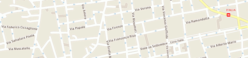 Mappa della impresa bruno franz pier luigi a CATANIA