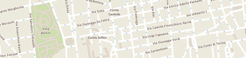 Mappa della impresa pandemonio di gambino calogero a CATANIA