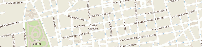 Mappa della impresa csi srl compagnia servizi informatici e aziendali a CATANIA