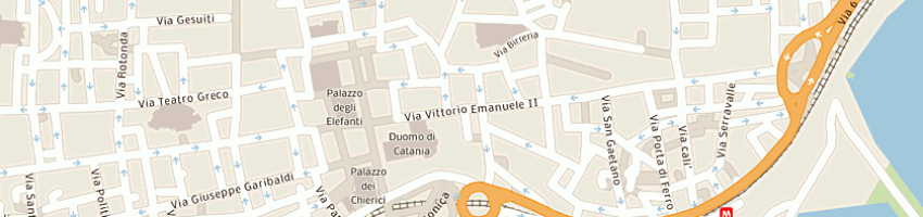 Mappa della impresa archivio di stato a CATANIA