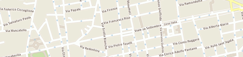 Mappa della impresa albergo jolly a CATANIA