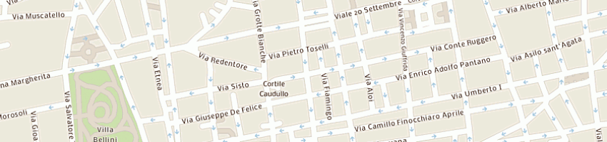 Mappa della impresa young man snc a CATANIA