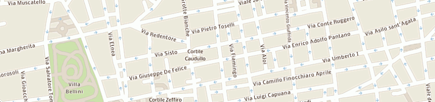 Mappa della impresa sirio 2000 srl a CATANIA