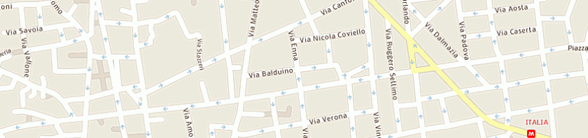 Mappa della impresa cinematografo ariston a CATANIA