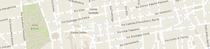 Mappa della impresa spina domenico antonio a CATANIA
