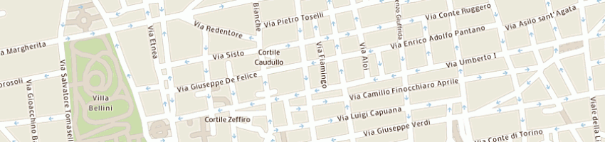 Mappa della impresa punto interogativo a CATANIA