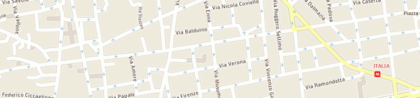 Mappa della impresa pero giuseppe a CATANIA