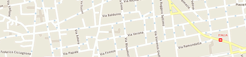 Mappa della impresa di bernardo salvatore a CATANIA