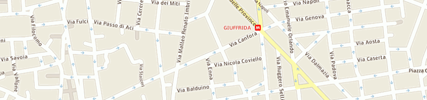 Mappa della impresa livoti fernanda a CATANIA