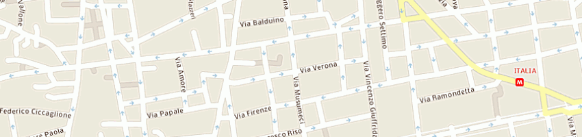 Mappa della impresa cartoleria mill di nicolosi vincenzo a CATANIA