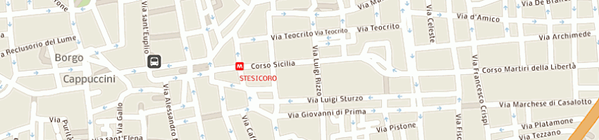 Mappa della impresa smafin srl a CATANIA