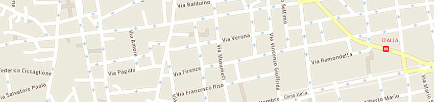 Mappa della impresa castro antonio a CATANIA