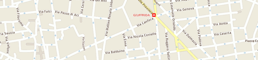 Mappa della impresa maugeri giuseppina roberta a CATANIA