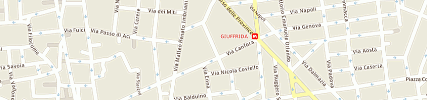 Mappa della impresa camecom srl a CATANIA